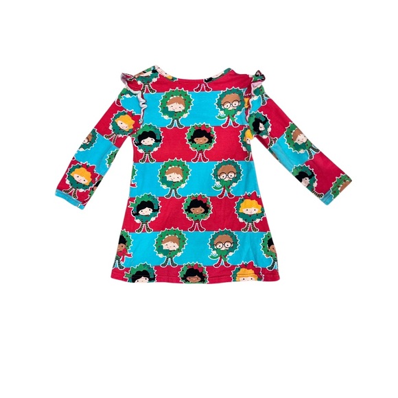 RUFFLE GIRL Christmas dress Girl’s size 2 - Picture 7 of 8